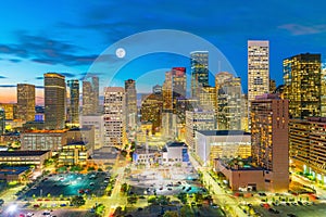 Downtown Houston skyline