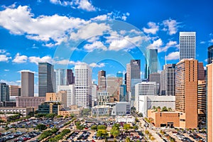 Downtown Houston skyline