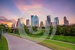 Downtown Houston skyline