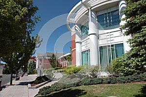 Downtown Klamath falls, Oregon.