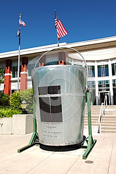 Downtown Klamath falls, Oregon.