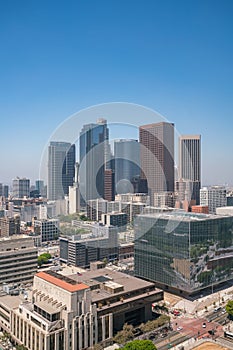 Downtown LA Los Angeles skyline cityscape California