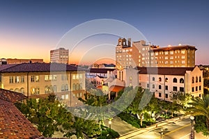 Downtown Lakeland, Florida, USA