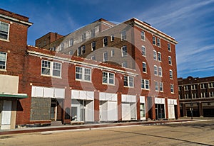 Downtown LaSalle, Illinois.