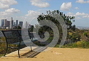 Downtown Los Angeles From Elysian Park
