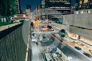 Downtown Los Angeles at night