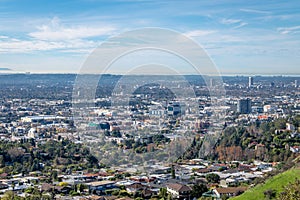 Downtown Los Angeles skyline view - Los Angeles, California, USA