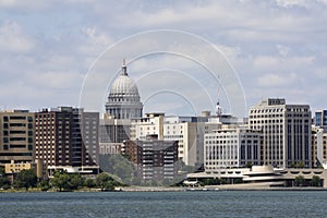 Downtown of Madison photo