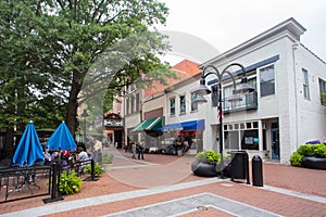 Downtown Mall Charlottesville VA