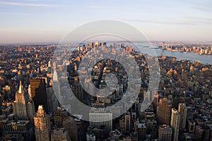 Downtown Manhattan from the Air