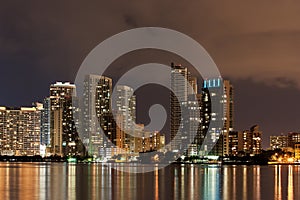 Downtown Miami at Night