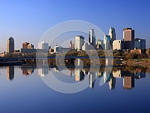 Downtown Minneapolis horizontal view