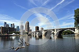 Downtown Minneapolis skyline