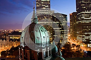 Downtown Montreal photo