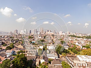 Downtown New Orleans, Louisiana cityscape and skyline