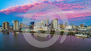 Downtown New Orleans, Louisiana, USA Skyline