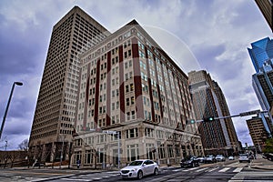 Downtown Oklahoma city OKC skyscrapers and high rises