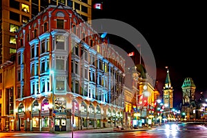 Downtown Ottawa at Night photo