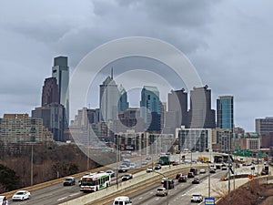 Downtown Philadelphia Skyline