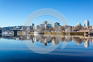 Downtown Portland Reflection