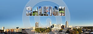 Downtown Raleigh banner panorama