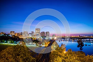 Downtown Richmond, Virginia skyline