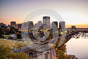 Downtown Richmond, Virginia skyline