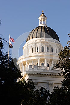 Downtown Sacramento California Capital Dome Building