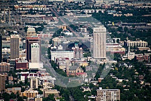 Downtown Salt Lake City from a Distance