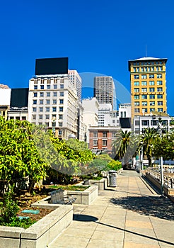 Downtown San Francisco at Union Square