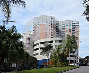 Downtown Sarasota at the Gulf of Mexico, Florida