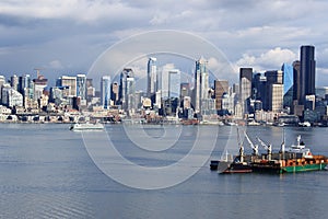 Downtown Seattle as seen From Alki Point