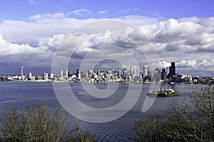 Downtown Seattle as seen From Alki Point