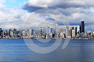 Downtown Seattle as seen From Alki Point