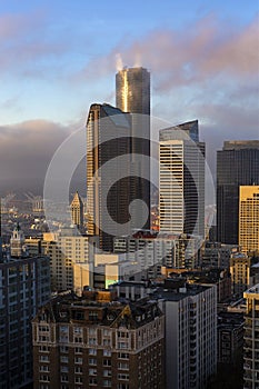 Downtown of Seattle skyline