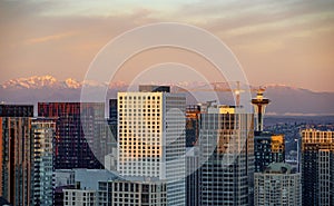 Downtown of Seattle skyline