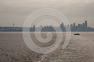 Dowtown Seattle skyline photo