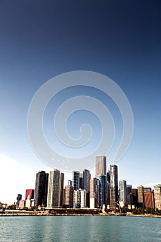 Downtown skyline Chicago