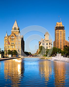 Downtown Syracuse New York State photo