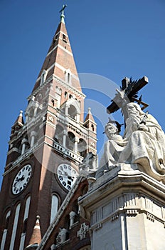 Downtown of Szeged Hungary