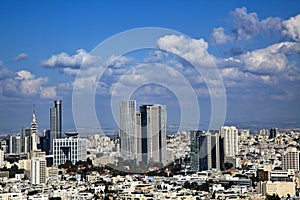 Downtown Tel-Aviv Skyline