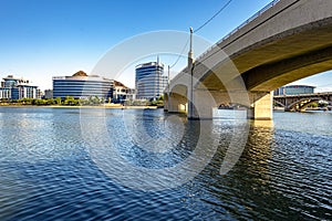 Downtown Tempe from the Mill Avenue Bridge