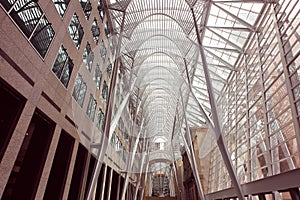 Downtown Toronto Canada Brookfield Place BCE Place office complex interior