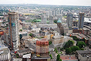 Downtown Vancouver Aerial View