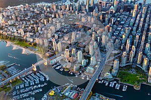 Downtown Vancouver City, British Columbia, Canada.