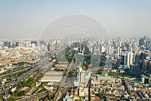Downtown view of Bangkok
