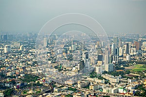 Downtown view of Bangkok