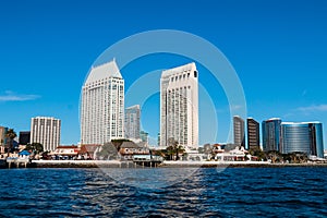 Downtown Waterfront Skyline with Seaport Village