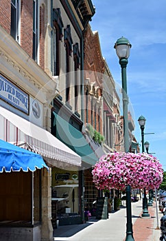 Downtown Winterset Iowa