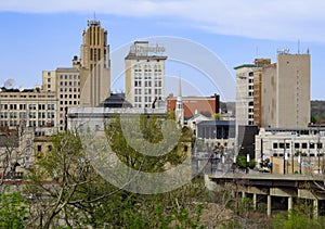 Downtown Youngstown Ohio Skyline